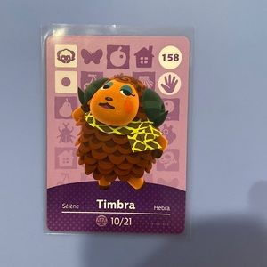 GENUINE ACNH amiibo for Timbra